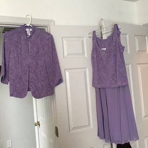 Sparkle Tank top and pant with matching Jacket